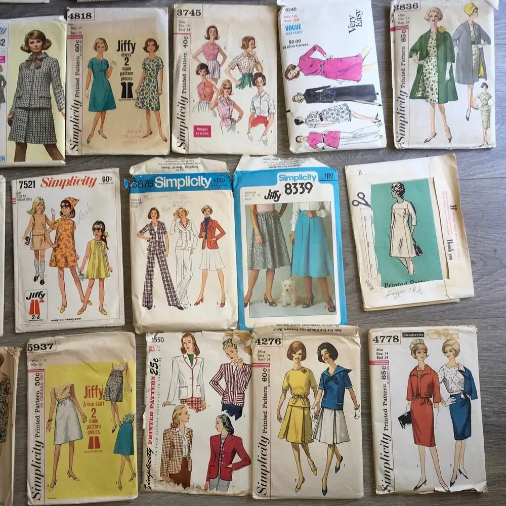 Simplicity vintage sewing